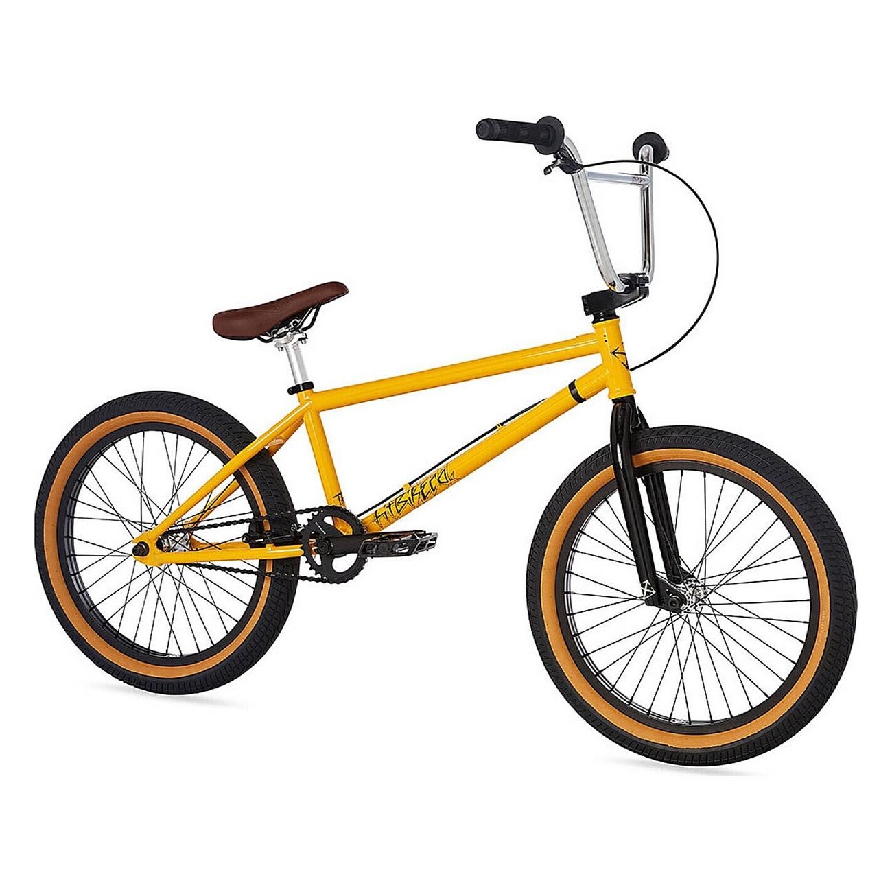 Trail Trl Saxon Yellow Bike with Cro-Mo Frame and Advanced Geometry - 1