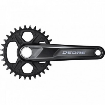 Shimano Deore SL-M6100 Crankset 1x12V, 32T, 175mm, Black - Performance & Reliability - 1