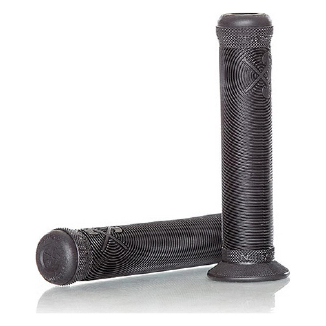 Black Demolition Grips with Krayton Rubber Flange, Mushroom Design & Non-Slip Grip - 1