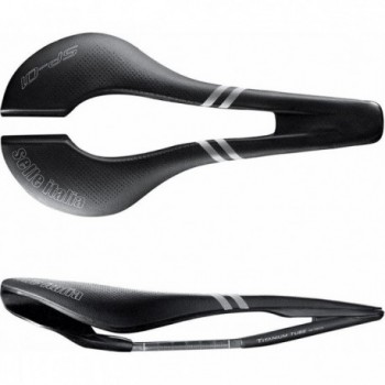 Saddle SP-01 Superflow L3 Black 142x288mm with Titanium Rail, 185g - Selle Italia - 1