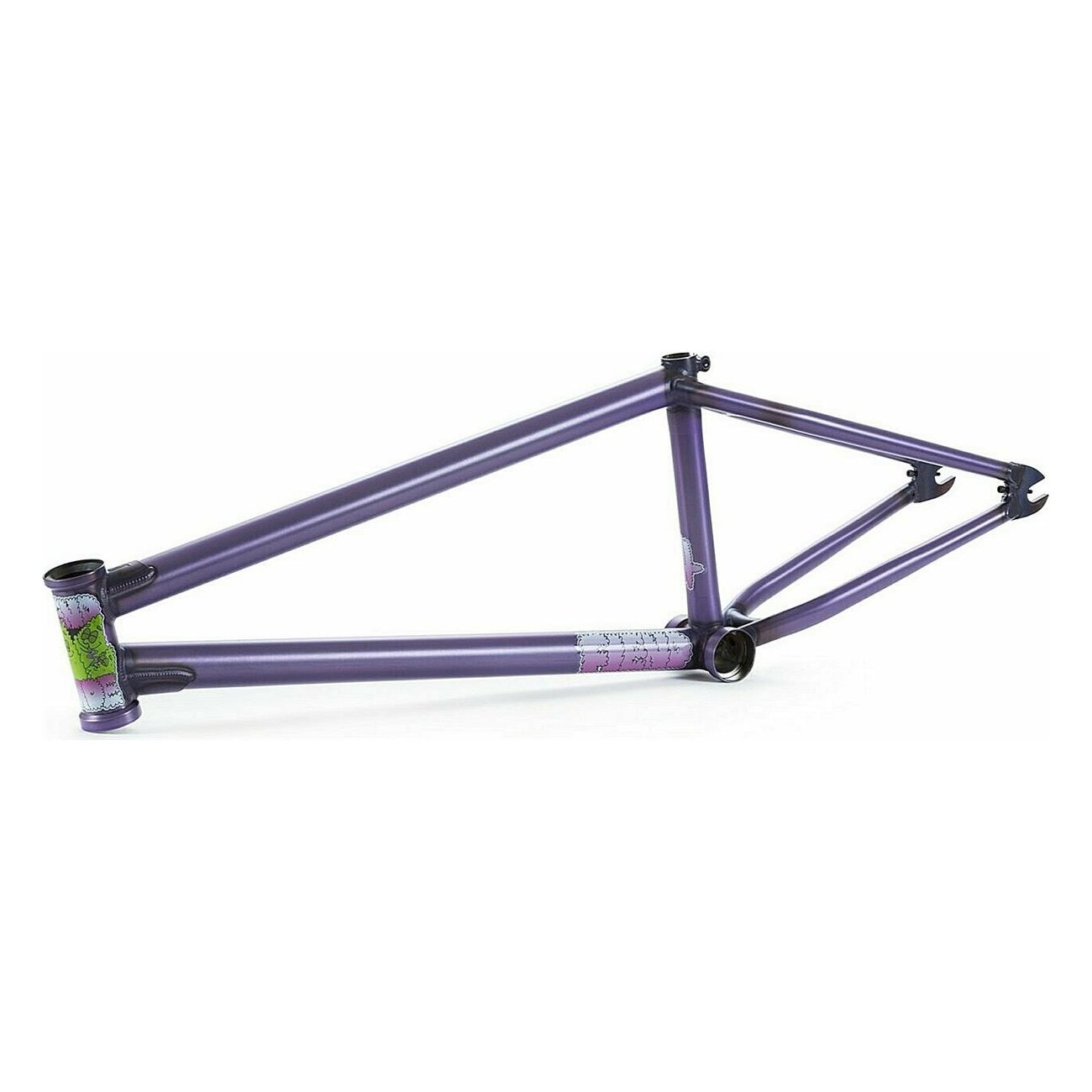 Cadre Fiend Ty Morrow Purple Haze 21.25 en Cromoly 4130 - Résistant et Durable - 1