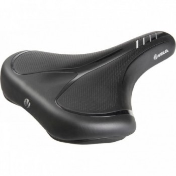 Selle de Trekking Velo Fit Traveller XXL 263x205 mm Noir/Argent - Zone de Confort - 1