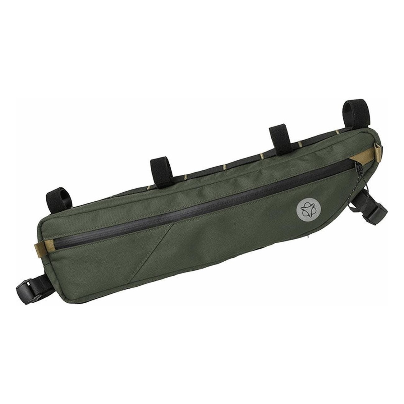 Borsa Venture 3L per Bikepacking Verde Militare - 44x10x6 cm, Capacità 3 Litri - 1 - Borse e bauletti - 8717565738928