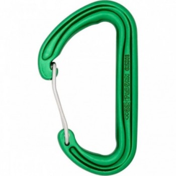 Moschettone da Arrampicata Phantom Snapgate Verde - Leggero 28g e Affidabile - 1 - Moschettoni - 5031290196239