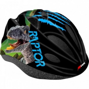 Casco Junior Raptor Azul MVTEK - Talla Única 52/56 cm, 12 Ventilaciones, Certificado EN1078 - 1