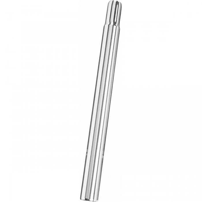 Tige de selle Ergotec 27.0mm x 300mm en Aluminium Argent, Sans Collier - 1