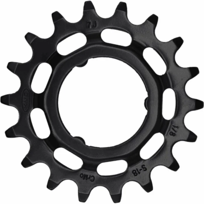 Shimano 18T 1/8 Steel Chrome Plated Sprocket for E-Bike 1V - 1