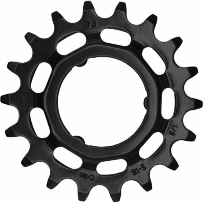 Pignone Shimano 18D 1/8 per E-Bike 1V in Acciaio Cromato Temprato, Compatibile con Mozzi Shimano - 1 - Corone e pignoni - 871918