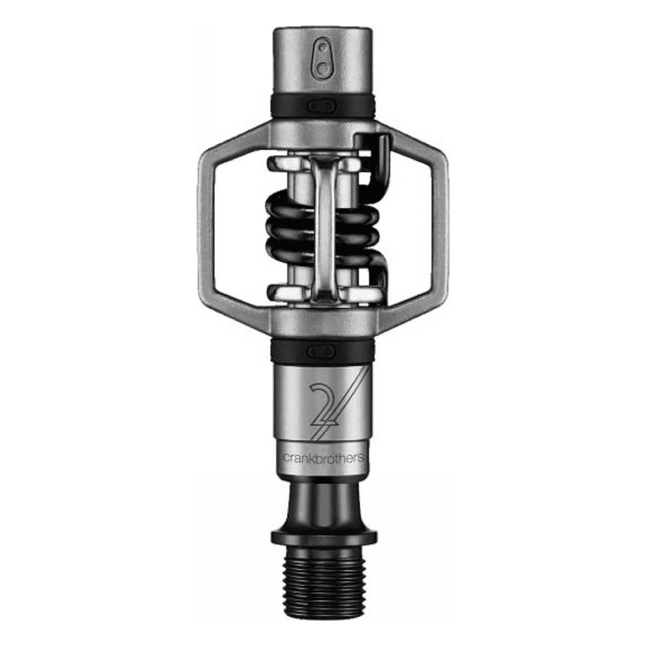 Crankbrothers Eggbeater 2 Offroad Pedale Schwarz, 285g, Edelstahl - 1