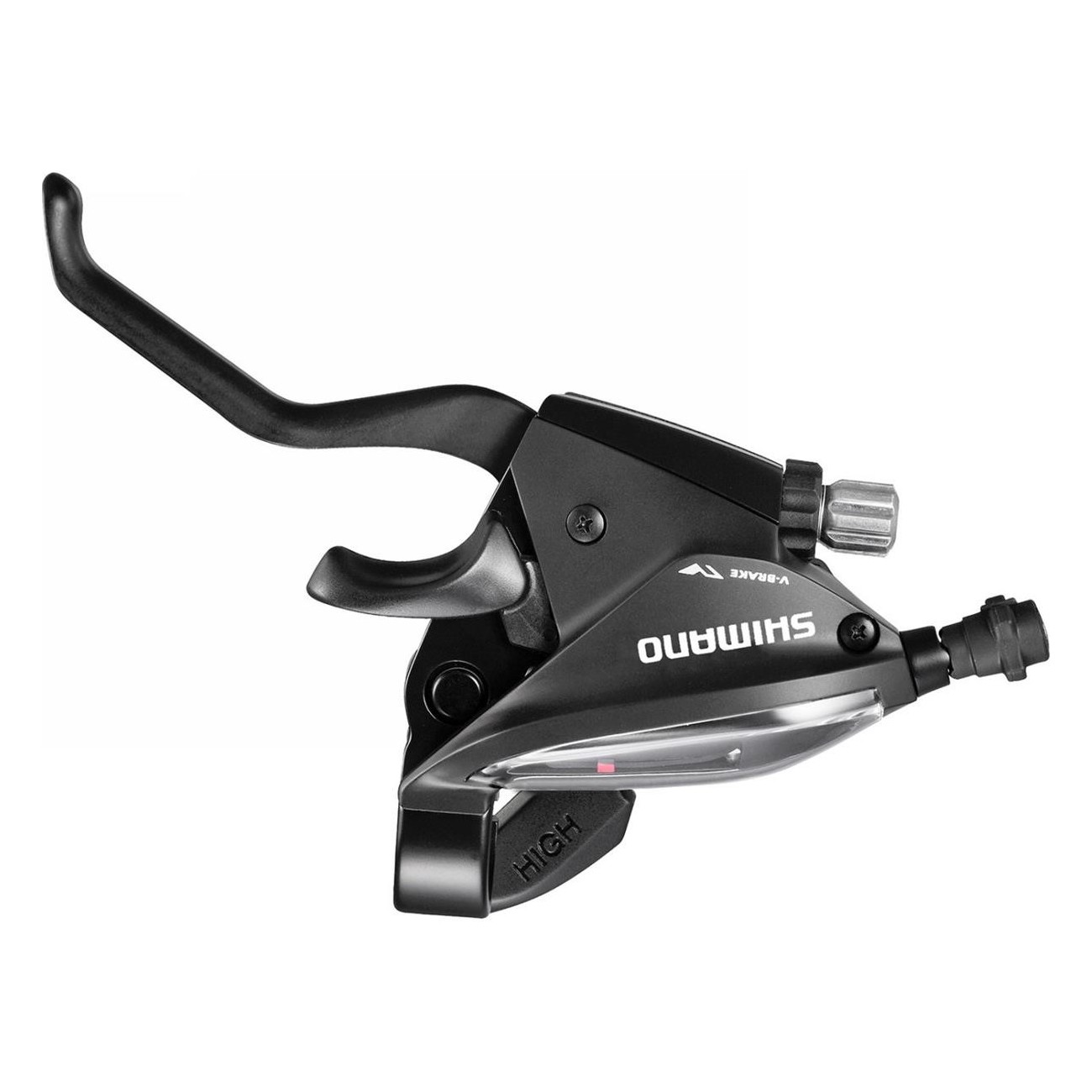 Shimano ST-EF500-L Left Combined Lever 3 Speed Black for V-Brake - 1