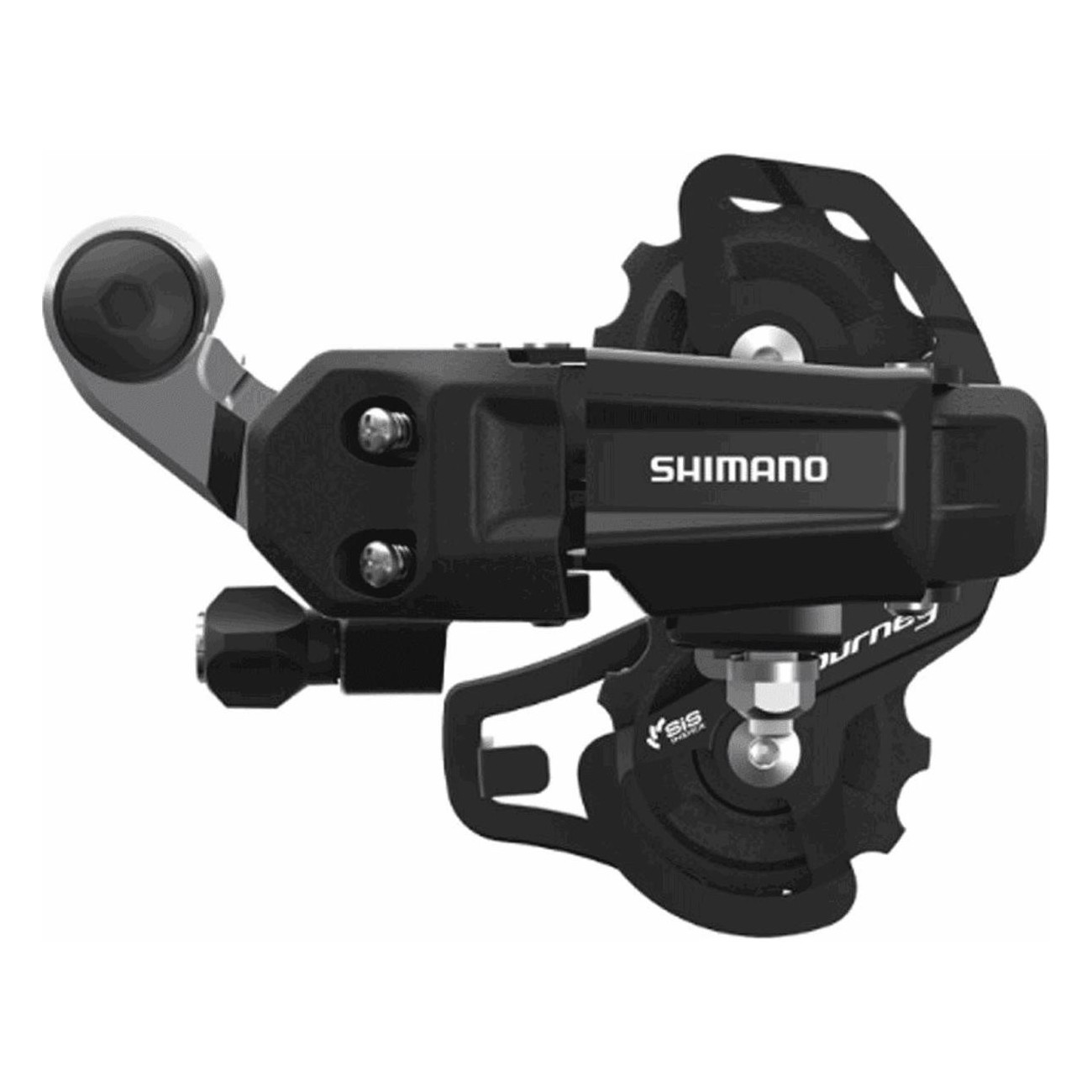 Cambio MTB Shimano TY200 3x6/7V con Gabbia Corta, Nero, OEM - Prestazioni Affidabili e Fluide - 1 - Cambio posteriore - 80055862