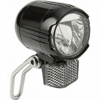 MVTEK 1 LED 1W Vorderlicht E-Bike Schwarz 6-48V - 1