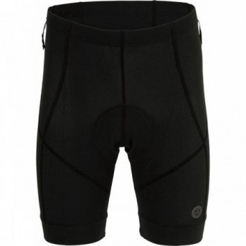 Sotto Pantaloncini MTB Hombre Negro 2XL con Fondillo RED120, Transpirables y Elásticos - 1