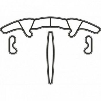 Waschbare Innenpolsterung SUOMY Glider 15mm - Komfort und Praktikabilität - 1