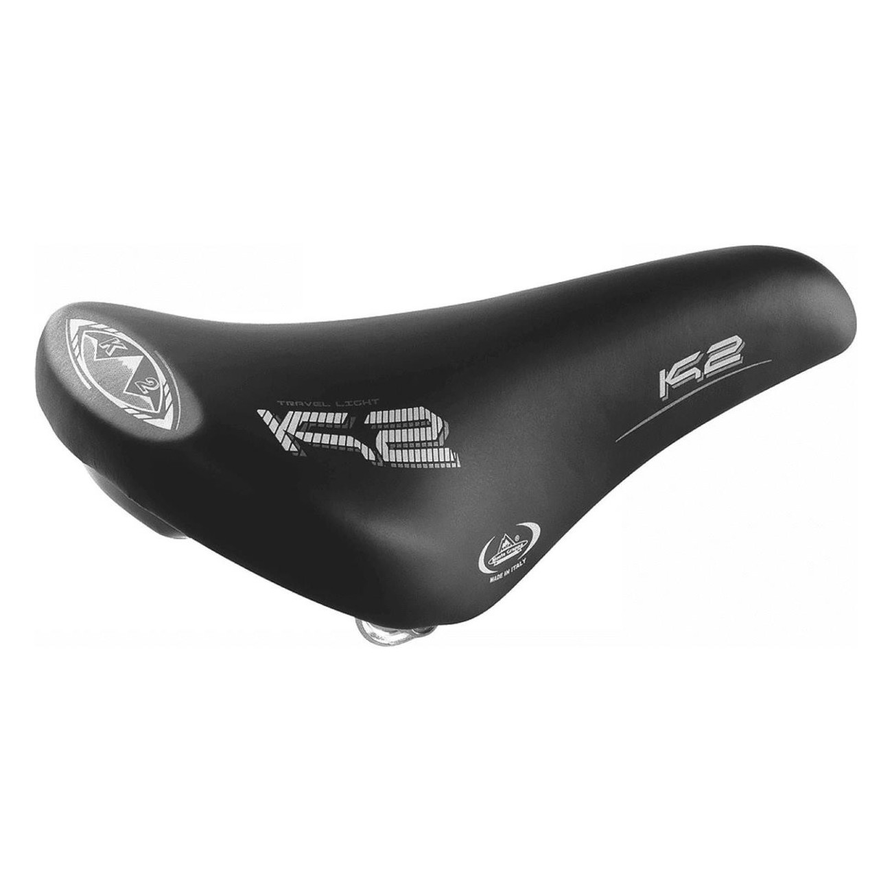 K2 Gel Tech MTB Saddle Black for Citybike - Comfort & Durability, 285x160 mm - 1