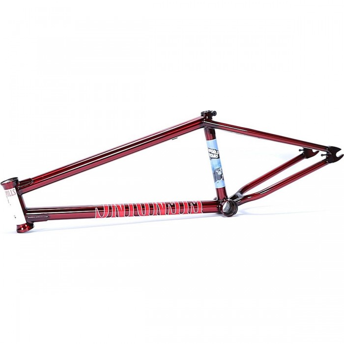 Cuadro Fiend Rem Rojo Brillante 21' - CrMo 4130, Resistente y Fiable - 1