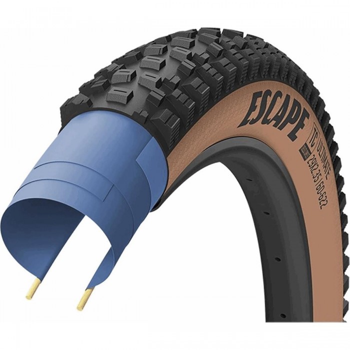 Copertone Goodyear Escape 27,5x2,35 Tubeless All Mountain Nero/Para - Prestazioni Elevate e Affidabilità - 1 - Copertoni - 08104