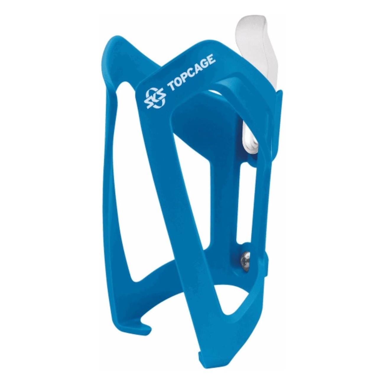 Portaborraccia SKS TOPCAGE Blu in Plastica Resistente e Leggera per Bici, Compatibile con Bottiglie PET da 1,5L - 1 - Portaborra