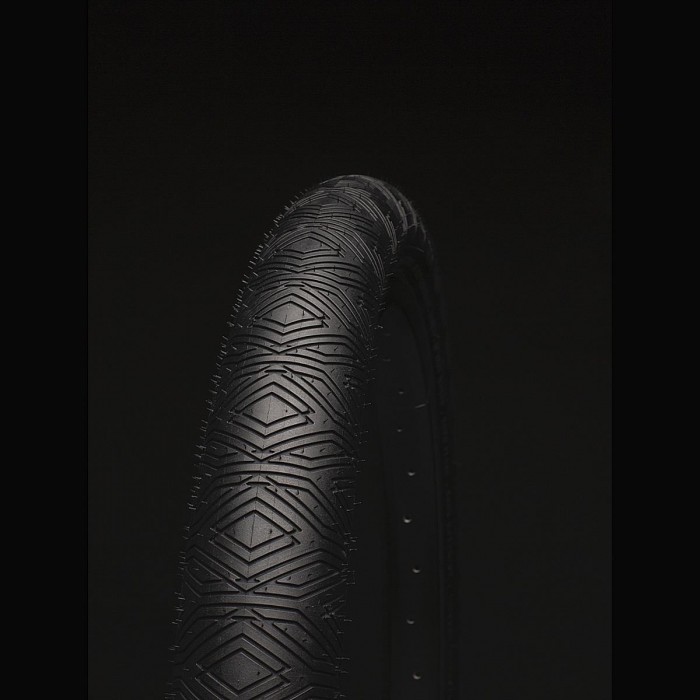 Zephyr BMX Tire 1.90 Black Tanwall 110 PSI - 1