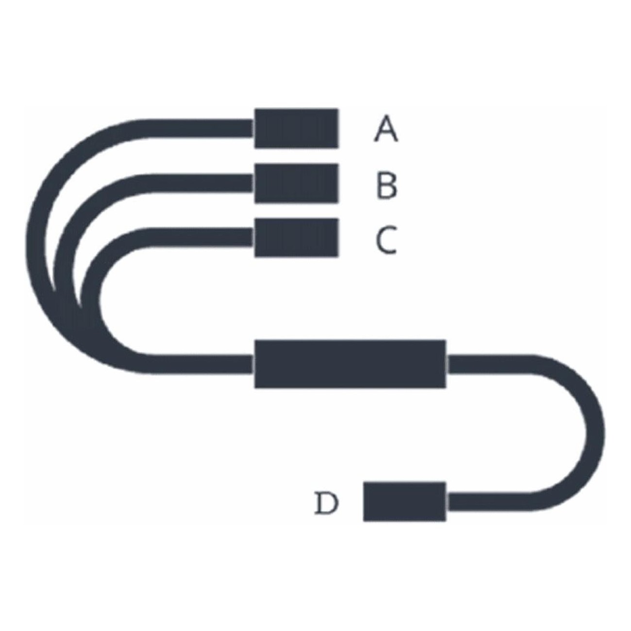 Cables de Conexión Bafang EB 1T3 para Bicicleta Eléctrica - Compatibles y Fiables - 1