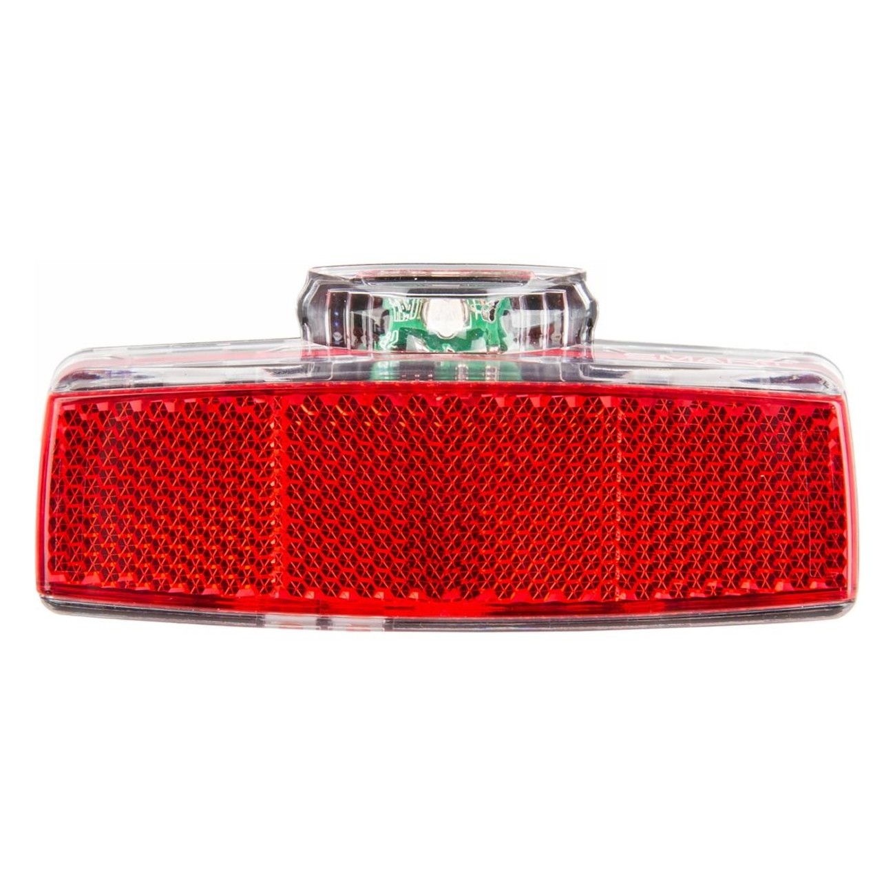 SMART Rear Light for Rack with LED Dynamo Red and German Control Mark - 1