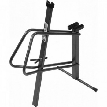 Soporte de Bicicleta de Suelo BS051 con Fijador de Rueda Ajustable - 1