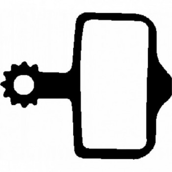 Pastillas Orgánicas Ashima para Frenos Avid/SRAM Elixir, XX, AXS, Level y P21 - 1