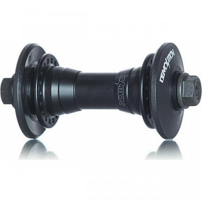 Demolition Whistler Black Front Hubs with 2 Protectors - 1