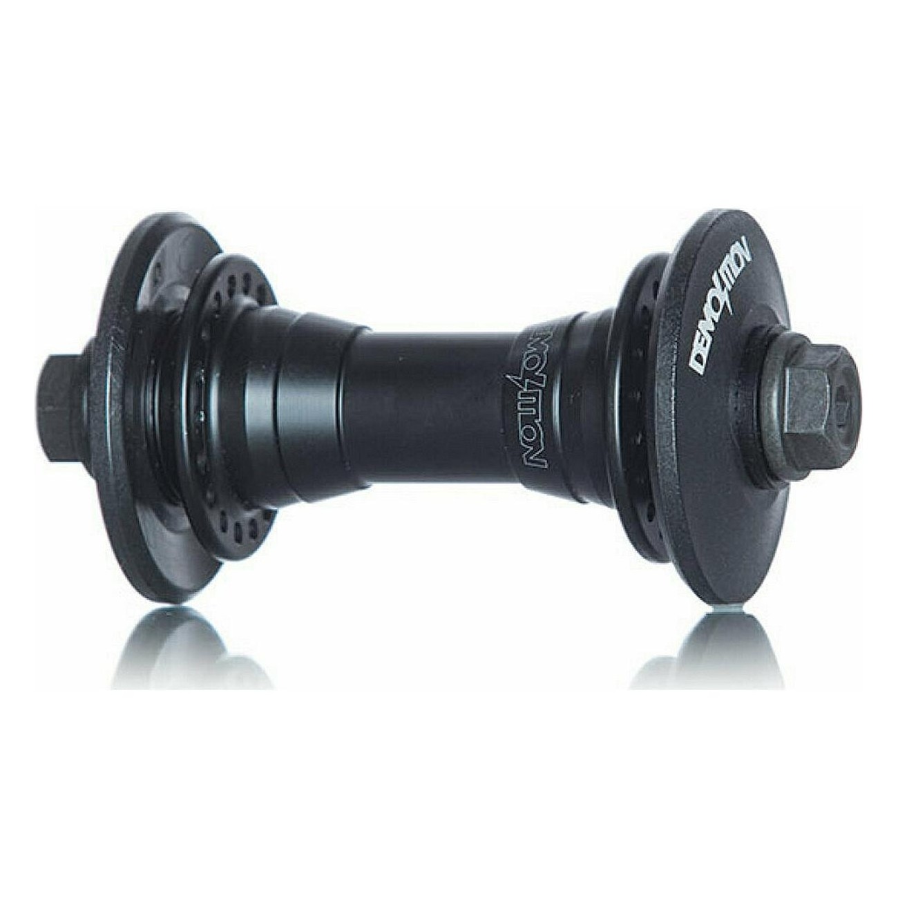 Demolition Whistler Black Front Hubs with 2 Protectors - 1