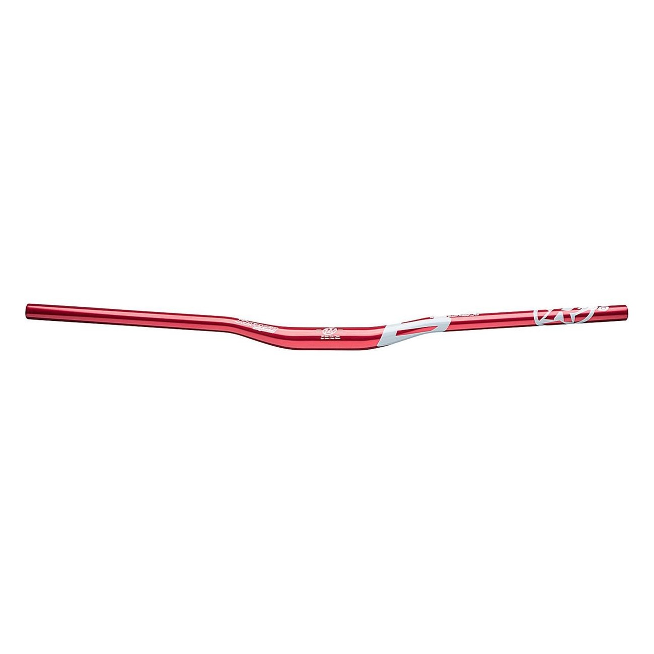 Reverse Handlebar 790mm Red for Enduro, All-Mountain, Downhill - Ø31.8mm, 18mm Rise - 1