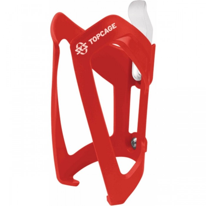 SKS TOPCAGE Red Plastic Bottle Holder for Bike, Fits 1.5L Bottles - 1