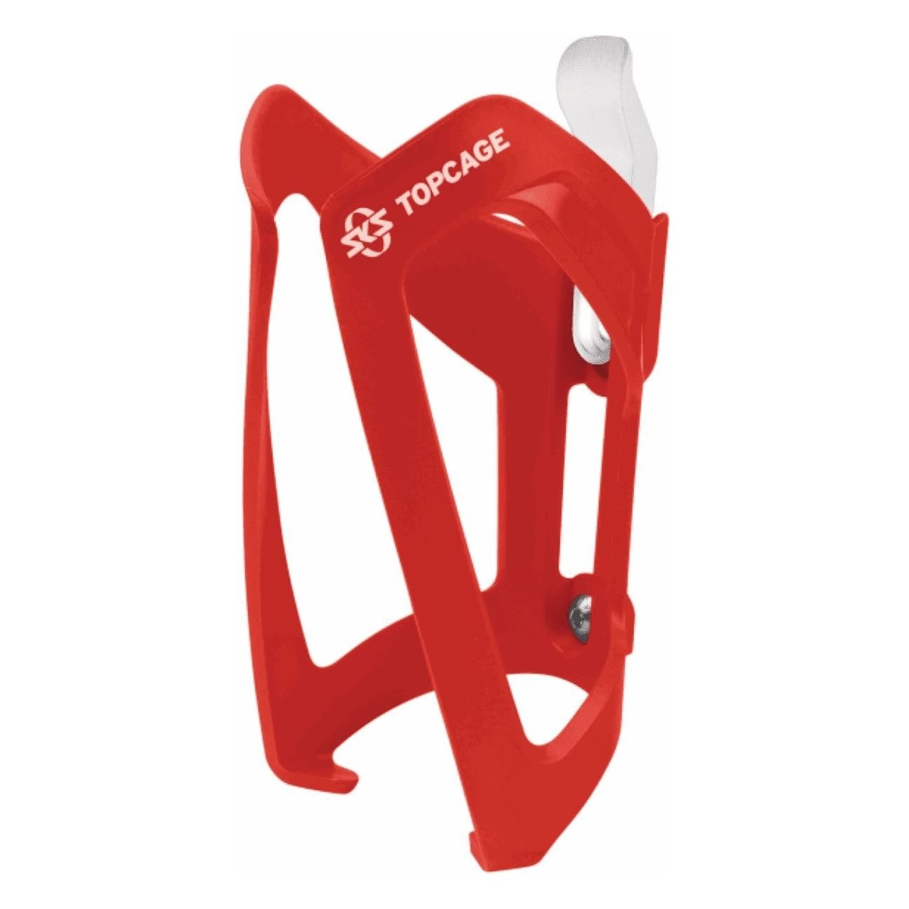 SKS TOPCAGE Red Plastic Bottle Holder for Bike, Fits 1.5L Bottles - 1