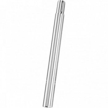 Tige de selle Ergotec en aluminium 26.8mm x 300mm argent - Sans collier - 1