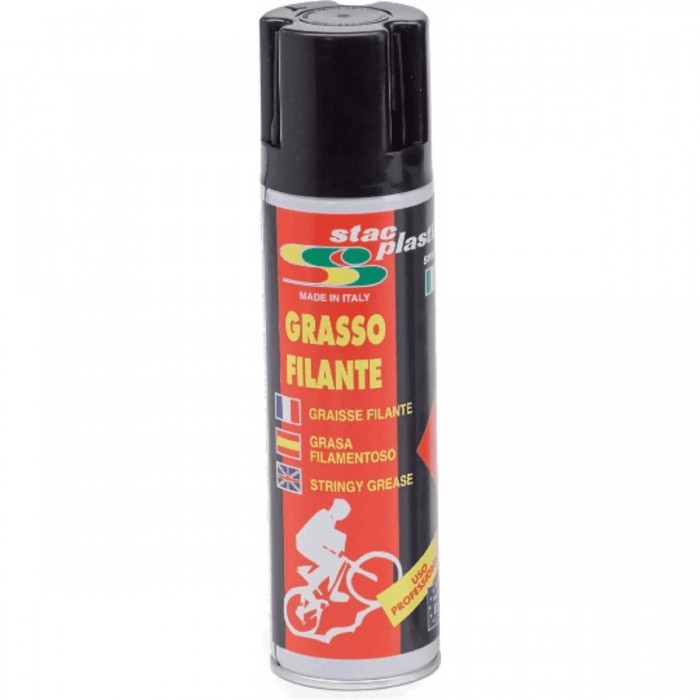 Lubrificante Grasso Filante 250ml - Alta Aderenza e Penetrazione per Catene e Ingranaggi - 1 - Grasso - 8006231778260