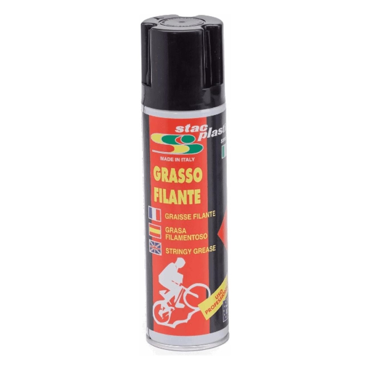 Lubrificante Grasso Filante 250ml - Alta Aderenza e Penetrazione per Catene e Ingranaggi - 1 - Grasso - 8006231778260