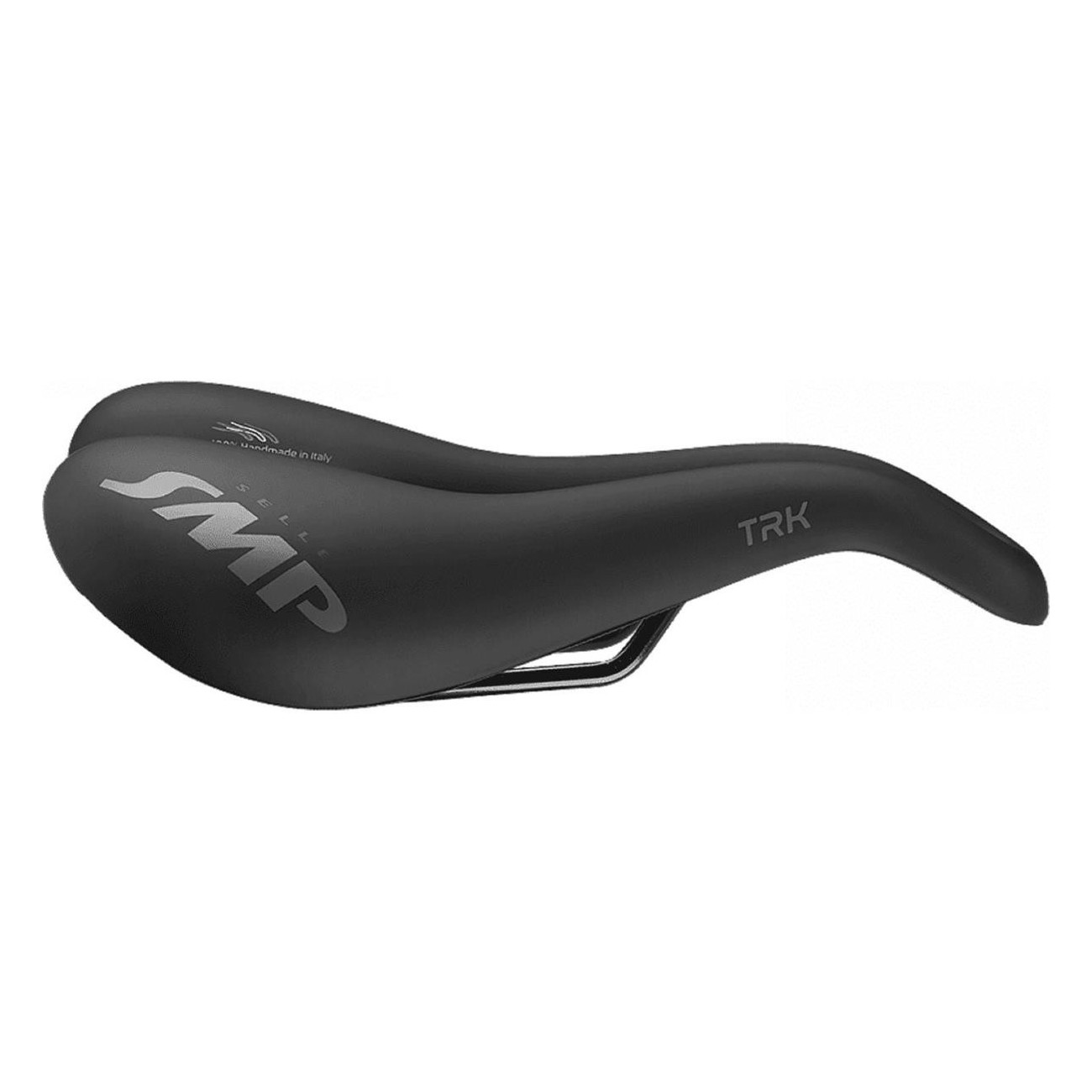 Black Trekking Saddle 2020 with High Padding 160x280 mm for Trekking and City Bikes - 2