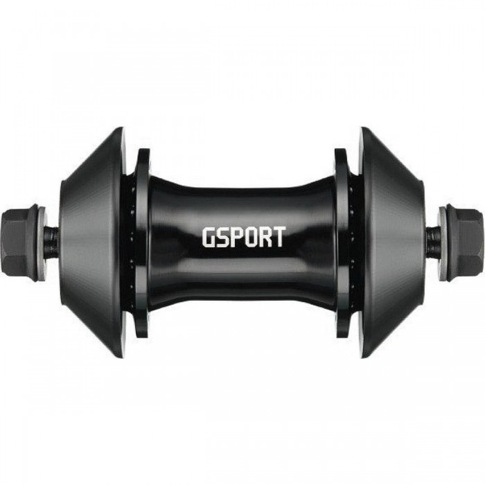 Mazo Delantero G-Sport Roloway 36h Negro en Aluminio 7075-T6 - 1