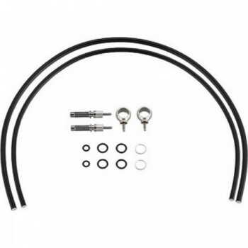 Kit de Tubo Hidráulico Remoto con Anillo de Retención y O-ring Banjo - Compatible con XLOC - 1