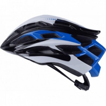 Casco in-mold S-199 Bianco/Nero/Blu Taglia L (58-62 cm) con Tecnologia Conehead e Certificazione EN1078 - 2 - Caschi - 805332996