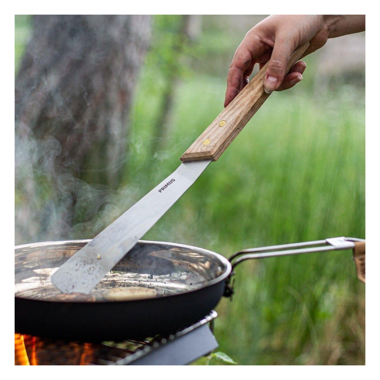 Espátula OpenFire de Acero Inoxidable para Cocinar al Aire Libre - 3