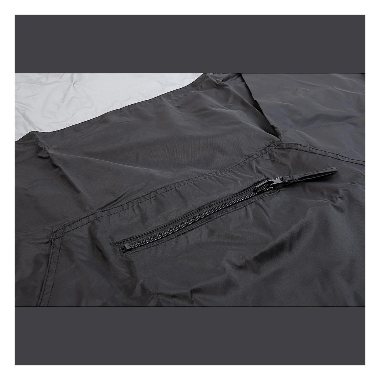 Chaqueta Odyssey Quickstrike Reflectante/Negra - Talla S, Resistente al Agua - 5