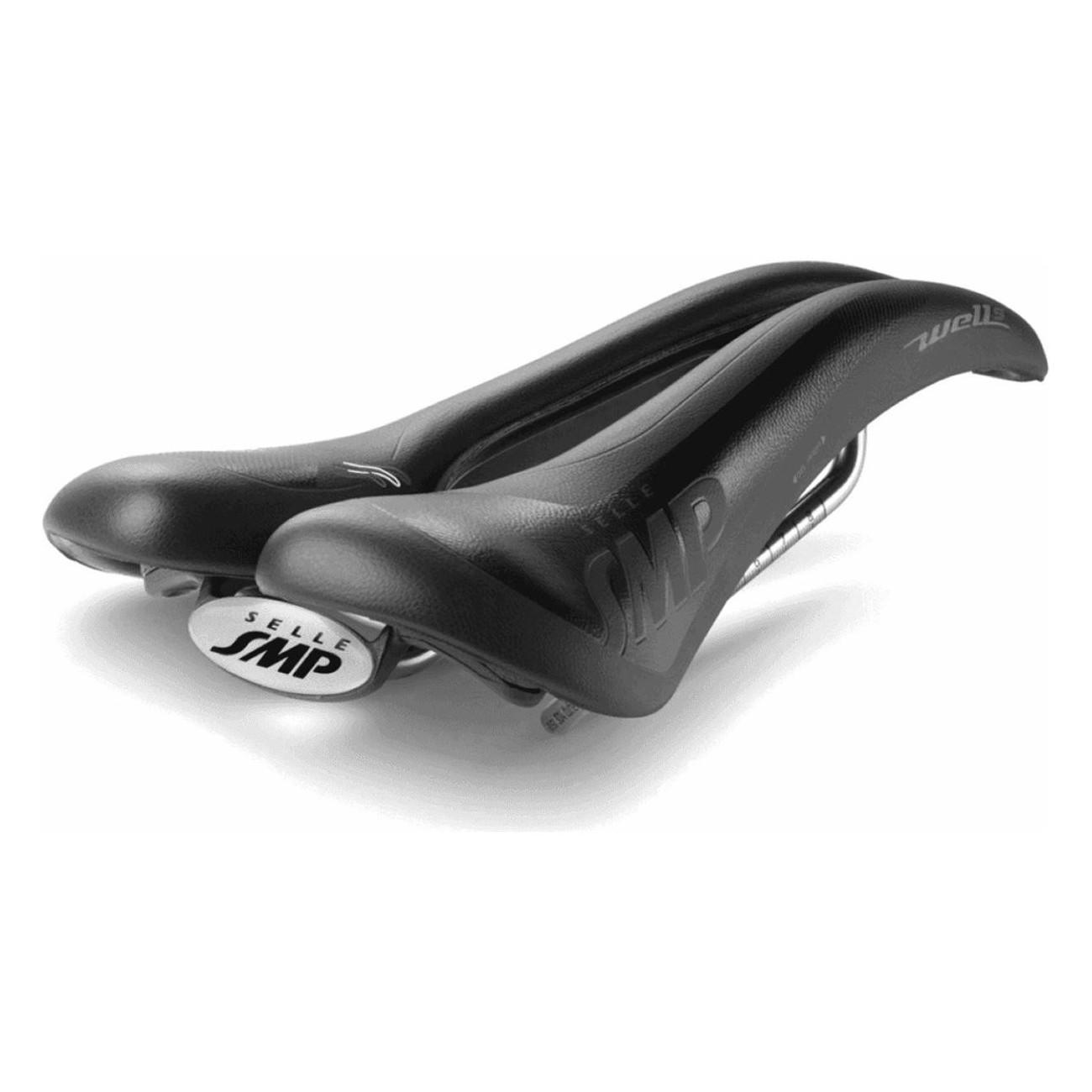 Well S Gel Black 2020 Saddle for MTB and Road - Comfort for Narrow Hips - 1