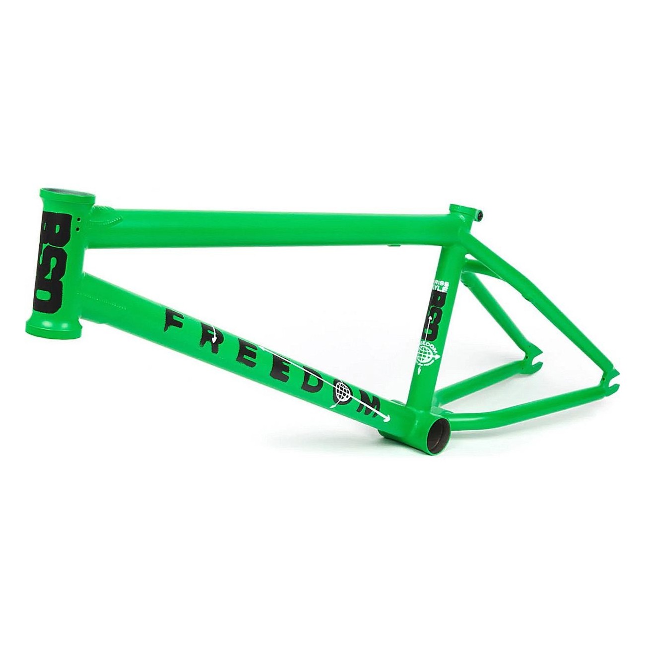 Freedom Frame 21.5' Kawasaki Green - Performance and Durability with Sanko 4130 CrMo Tubes - 1