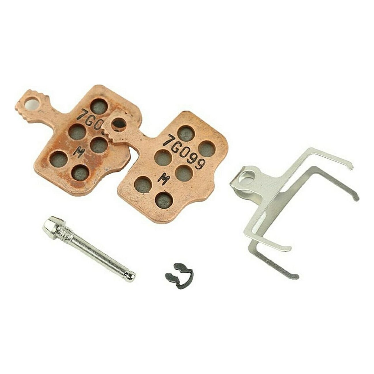 Organic/Aluminum Disc Brake Pads Compatible with Elixir - 20 Set Pack - 1