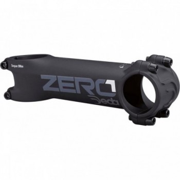 Attacco Manubrio Deda ZERO 1 in Alluminio 6061, 31,7x80mm, 82°, Black on Black - 1 - Attacchi manubrio - 8059265683451