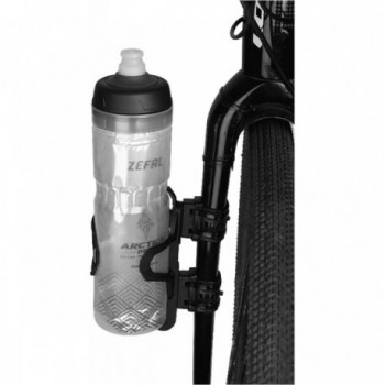 Universal Gizmo Black Bottle Holder Adapter for Bike - Versatile & Adjustable - 2