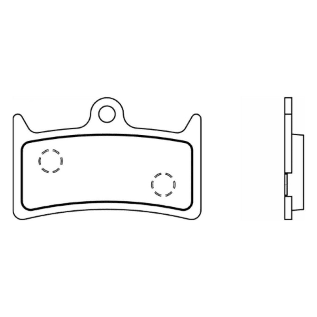 Pastiglie Semi-Metalliche Hope V4 Trickstuff Maxima per Freni HOPE Tech 4 e Tech 3 V4 - 1 - Pastiglie - 4060426434267