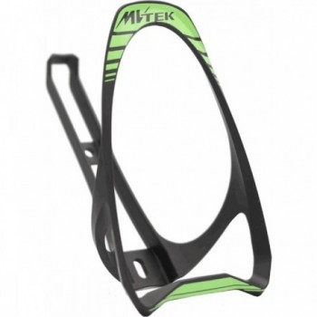 Portabotellas Predator Ultralight 19g Negro/Verde con Tornillos MVTEK - 1