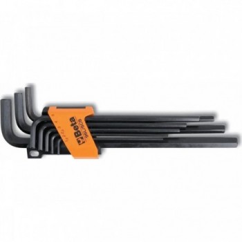 Beta Long Hex Key Set 8 Pieces 2-10mm Black - 1