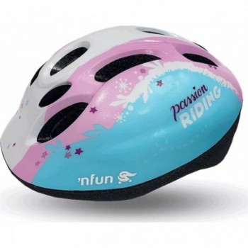 Casco Bimbo NFUN Infusion Magic Ice 52/56cm Certificato EN107 con Tecnologia Leggera e Resistente - 1 - Caschi - 8053329962438